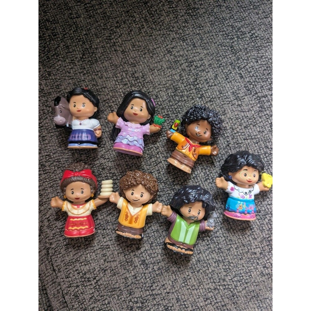 Fisher-Price Little People Disney Encanto Complete Set Of 7 Playset